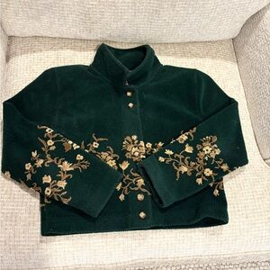 Vintage County Clothing Fleece Cardigan